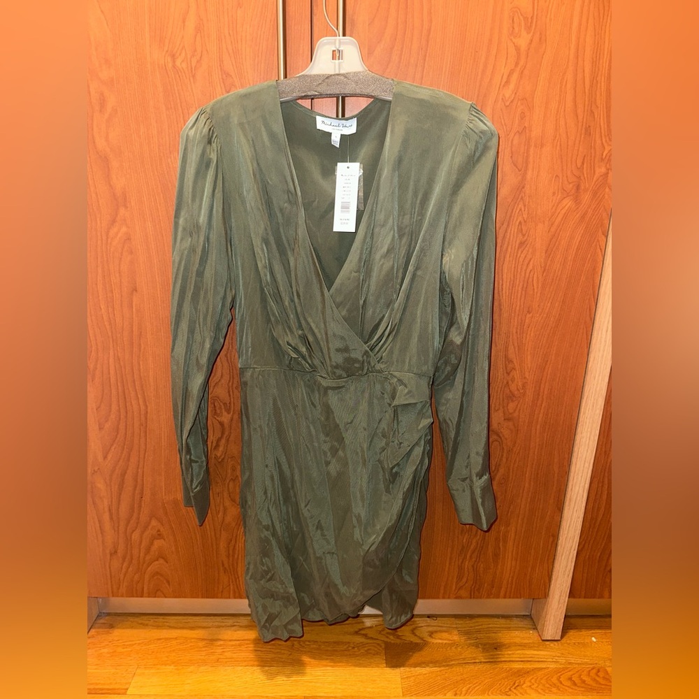 Michael Stars Olive Green Dress NEW WITH TAGS!